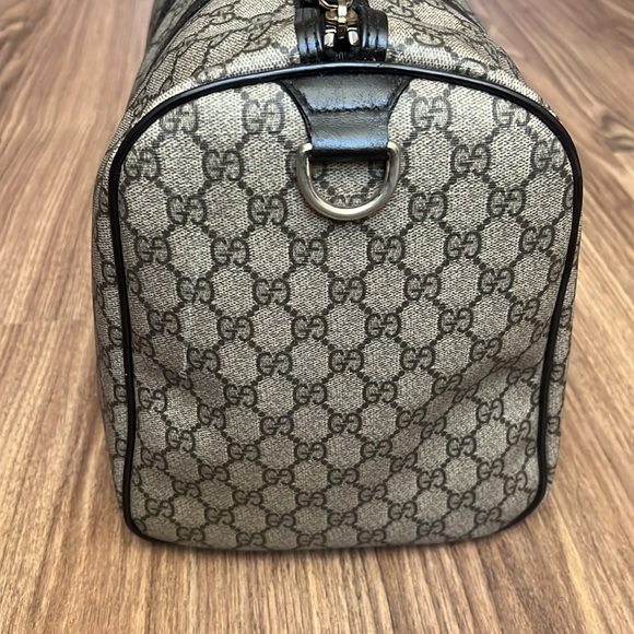 A184- π― % authentic Gucci Boston totes bag - Picture 11 of 17